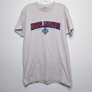 Vintage Negro Leagues Baseball Museum 90s Time Out Shirt Medium